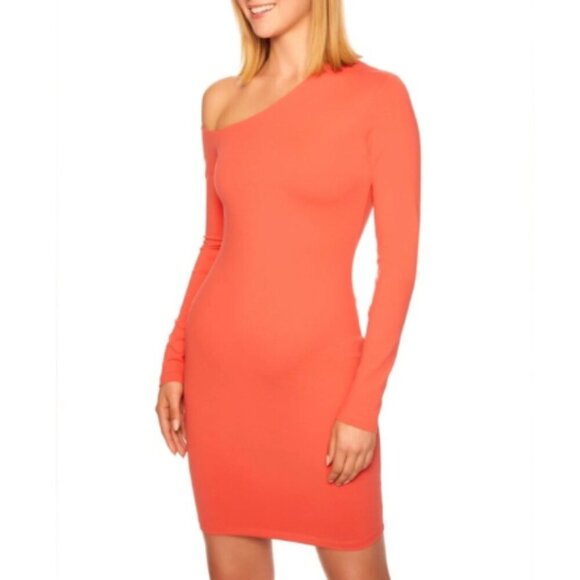 Susana Monaco Mini Dress Size XL Cherry Blossom Open Shoulder New - Picture 9 of 9